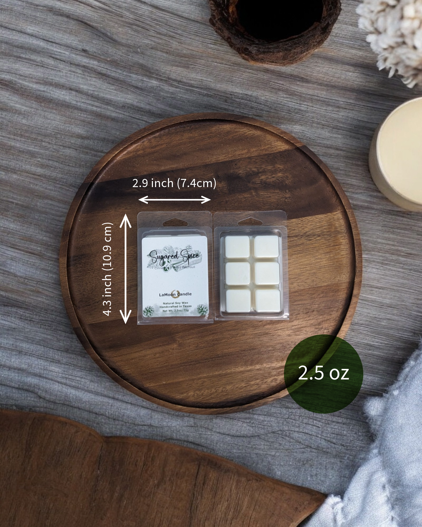 Scented Wax Melt: Sugared Spice