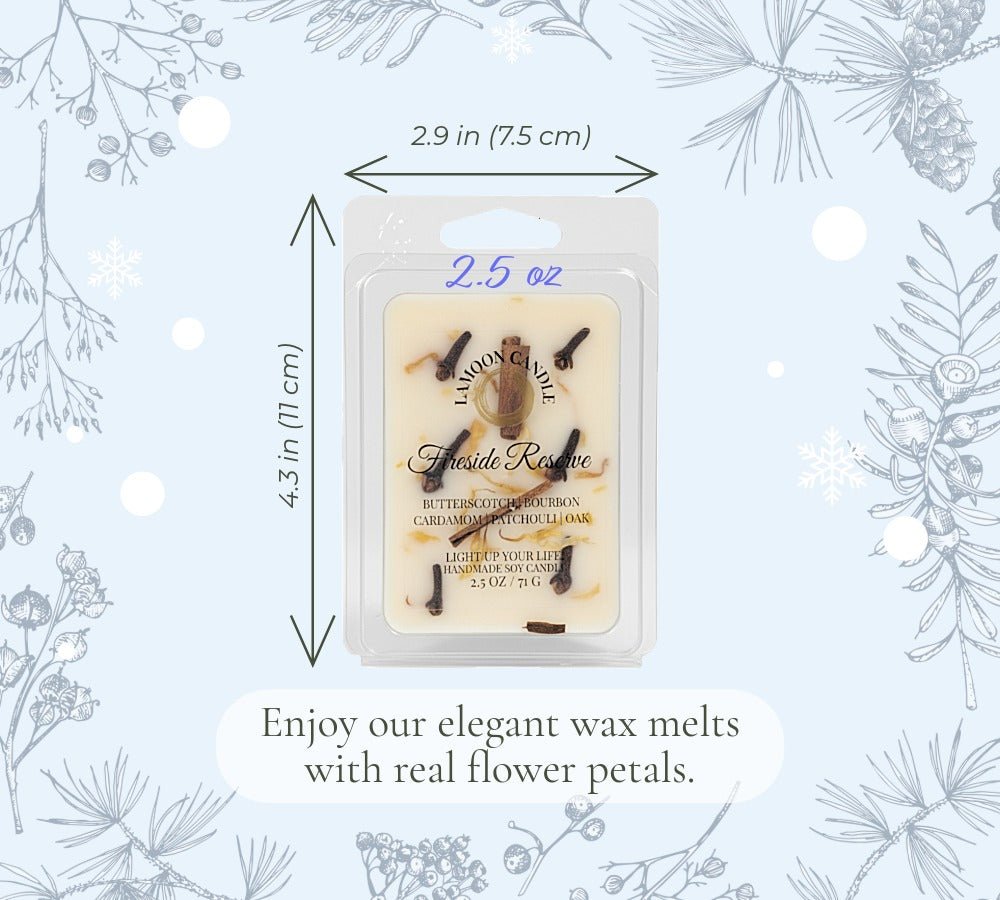Fireside Reserve - Scented Wax Melts - LaMoon Candle