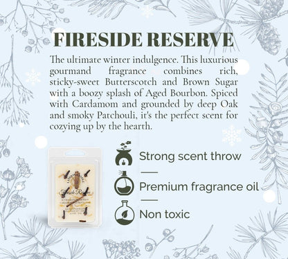 Fireside Reserve - Scented Wax Melts - LaMoon Candle