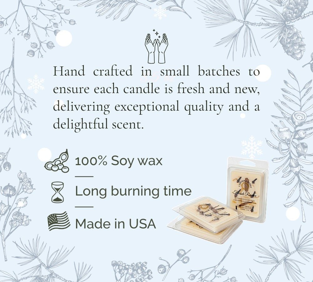 Fireside Reserve - Scented Wax Melts - LaMoon Candle
