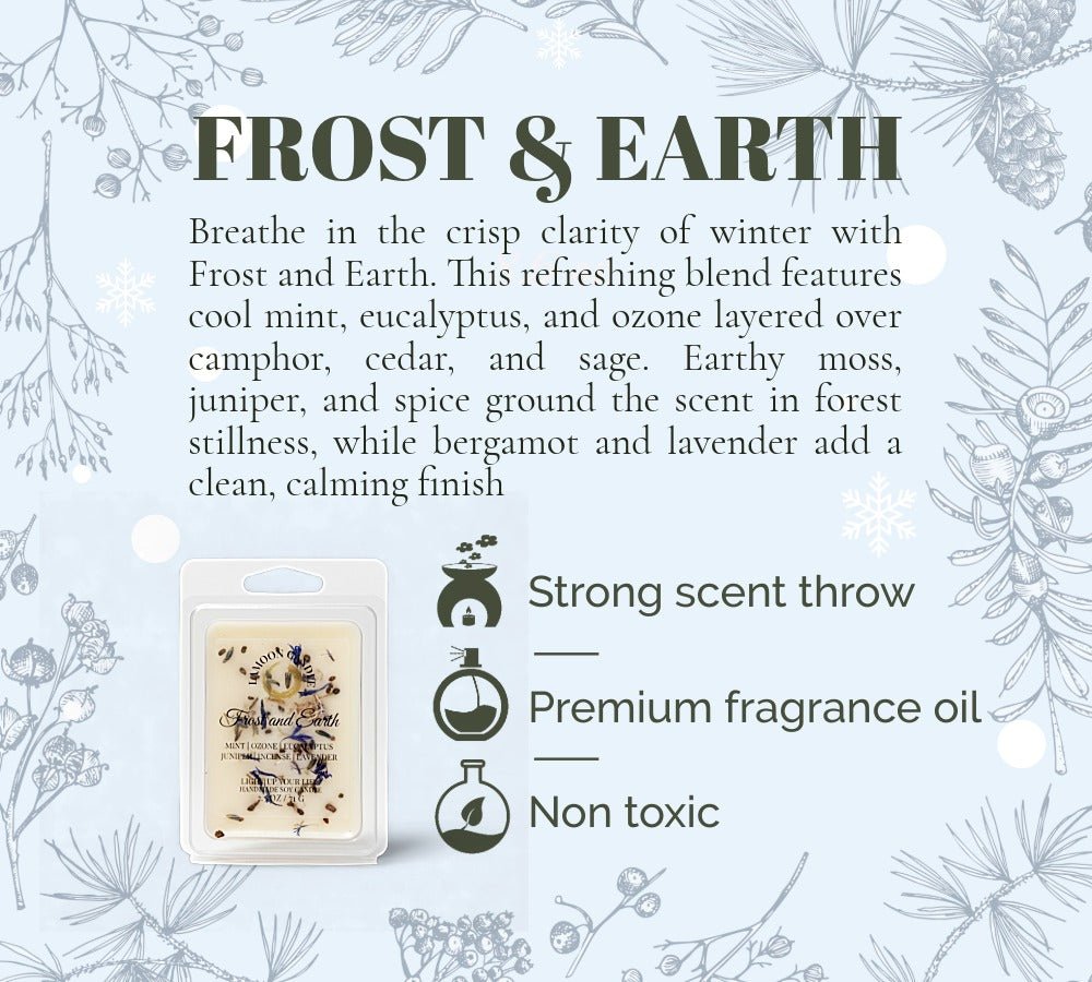 Frost and Earth - Scented Wax Melts - LaMoon Candle