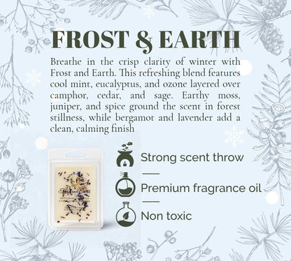 Frost and Earth - Scented Wax Melts - LaMoon Candle