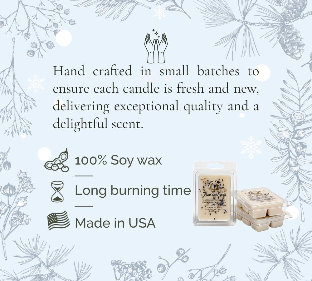 Frost and Earth - Scented Wax Melts - LaMoon Candle