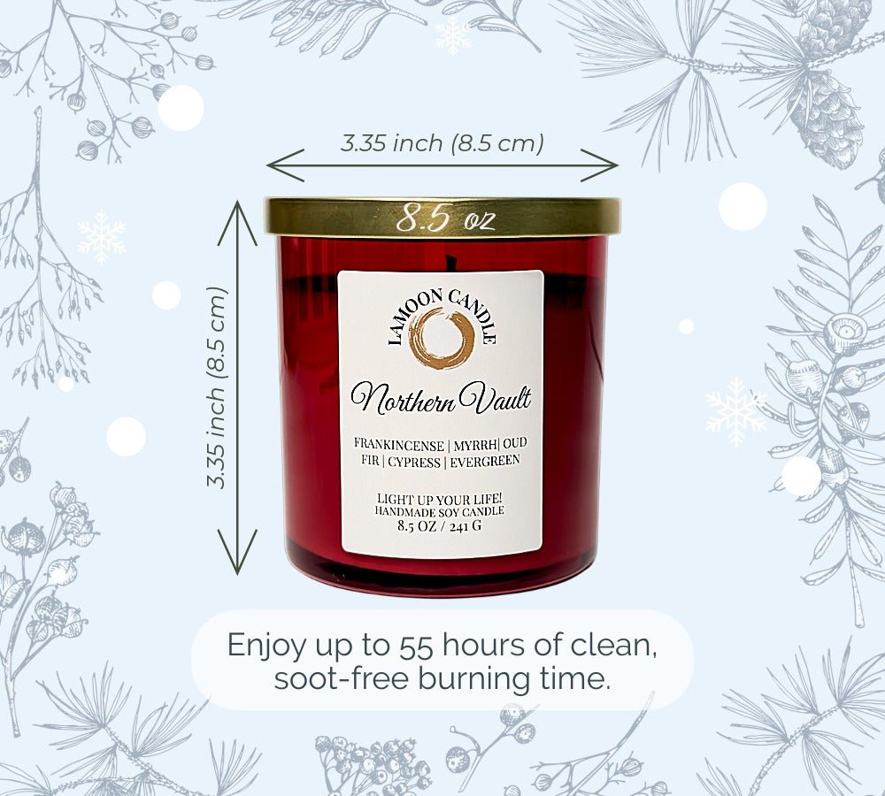 Northern Vault - Winter Collection Soy Wax Candle - LaMoon Candle