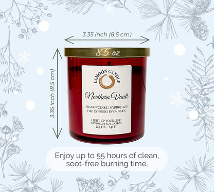 Northern Vault - Winter Collection Soy Wax Candle - LaMoon Candle