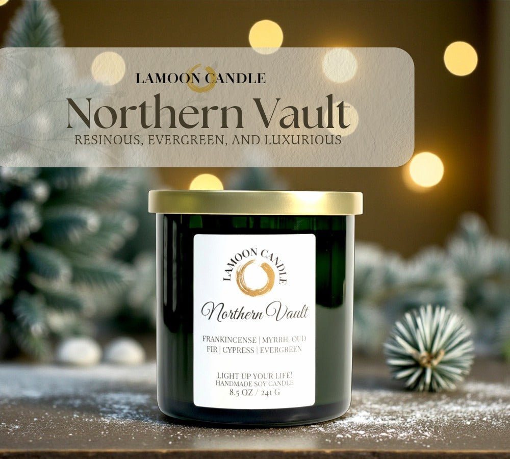 Northern Vault - Winter Collection Soy Wax Candle - LaMoon Candle