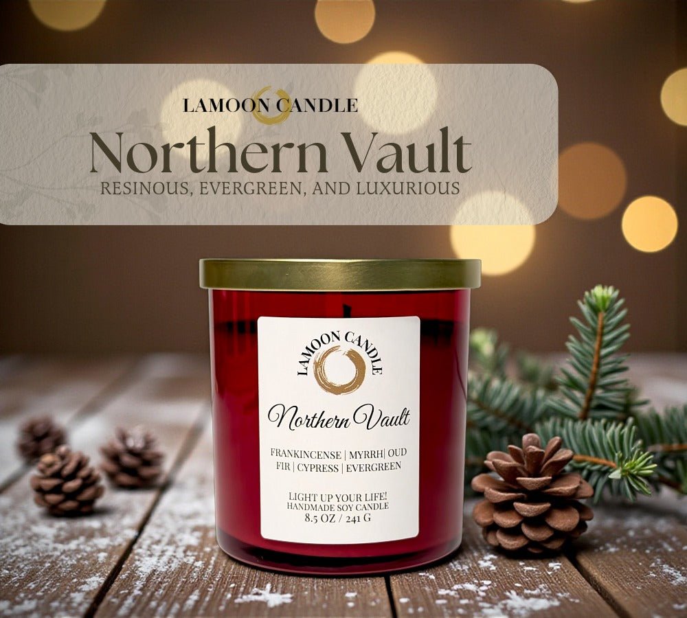 Northern Vault - Winter Collection Soy Wax Candle - LaMoon Candle