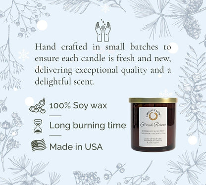 Fireside Reserve - Winter Collection Soy Wax Candle - LaMoon Candle
