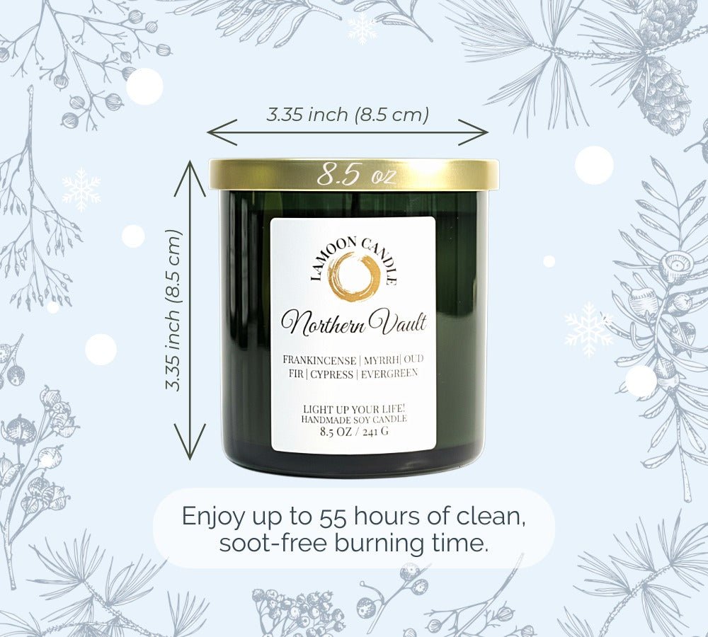 Northern Vault - Winter Collection Soy Wax Candle - LaMoon Candle