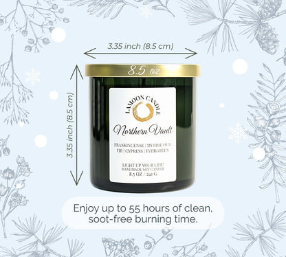 Northern Vault - Winter Collection Soy Wax Candle - LaMoon Candle