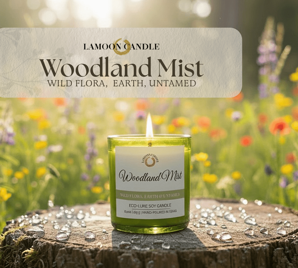 Woodland Mist - Soy Wax Candle - LaMoon Candle