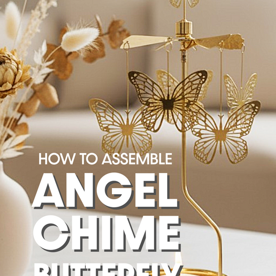 A video showing How to Assemble Angel Chime - Butterfly