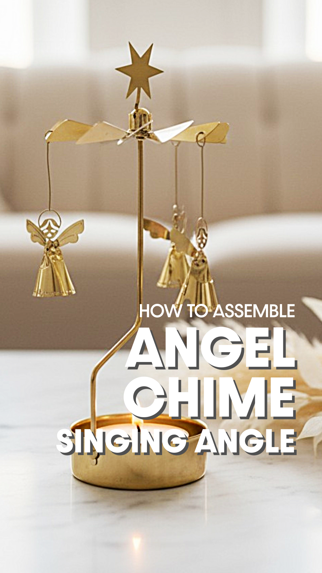 A video showing How to Assemble Angel Chime - Singing Angel