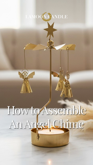 A video showing How to Assemble Your LaMoon Angel Chime